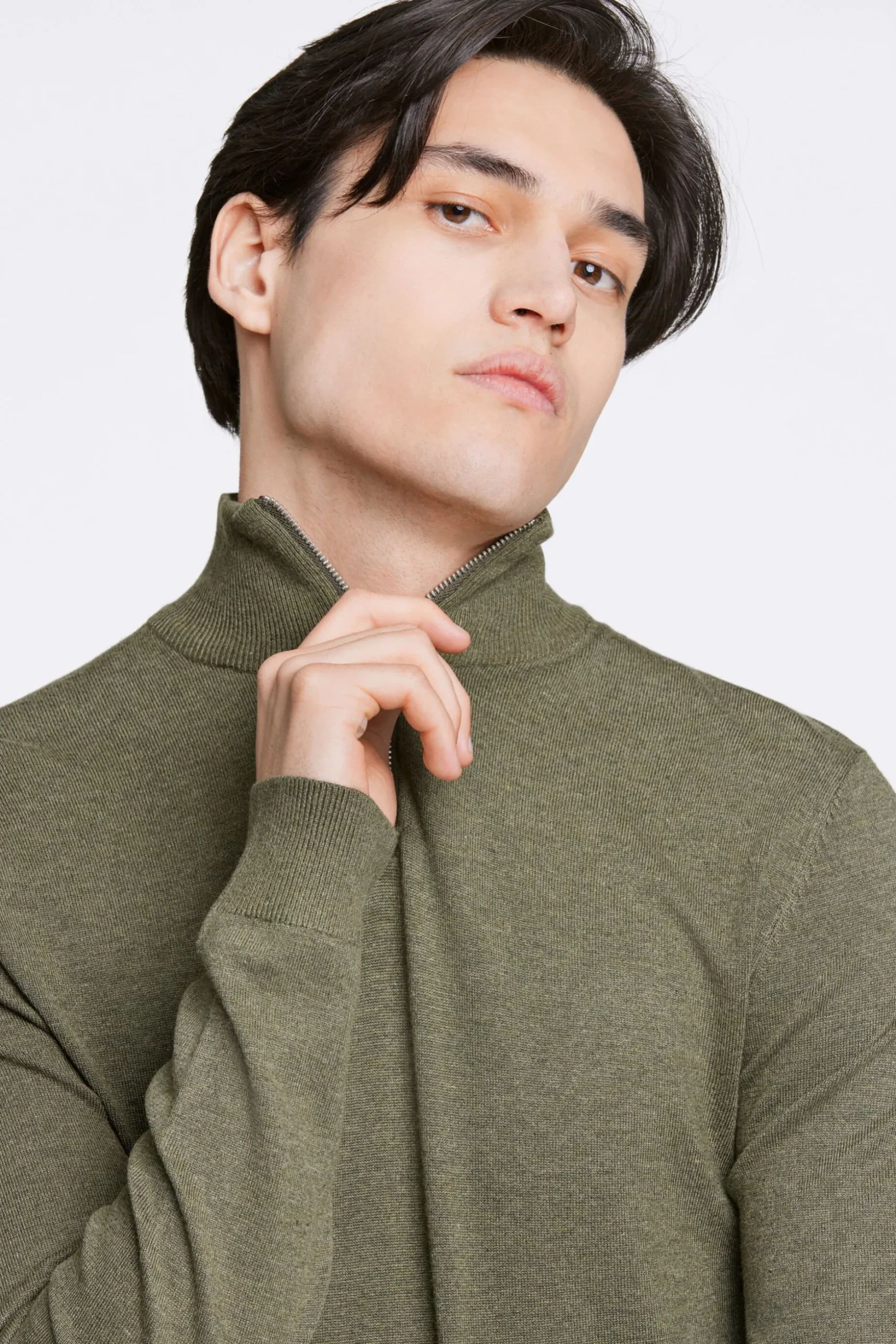 Half zip