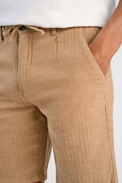 Linen shorts